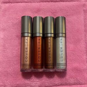 Cover FX Shimmer Veil Eyeshadow Bundle